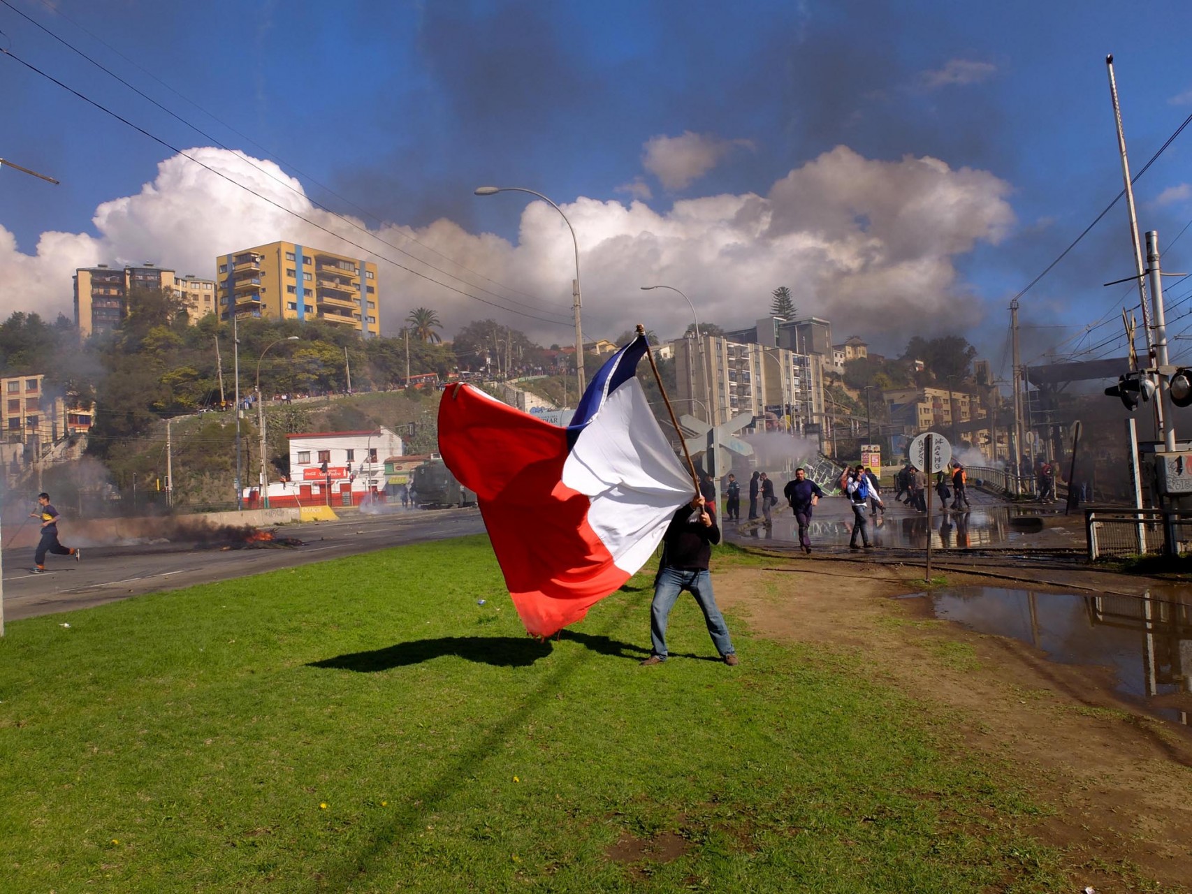 Los pescadores artesanales de todo Chile retoman las protestas.